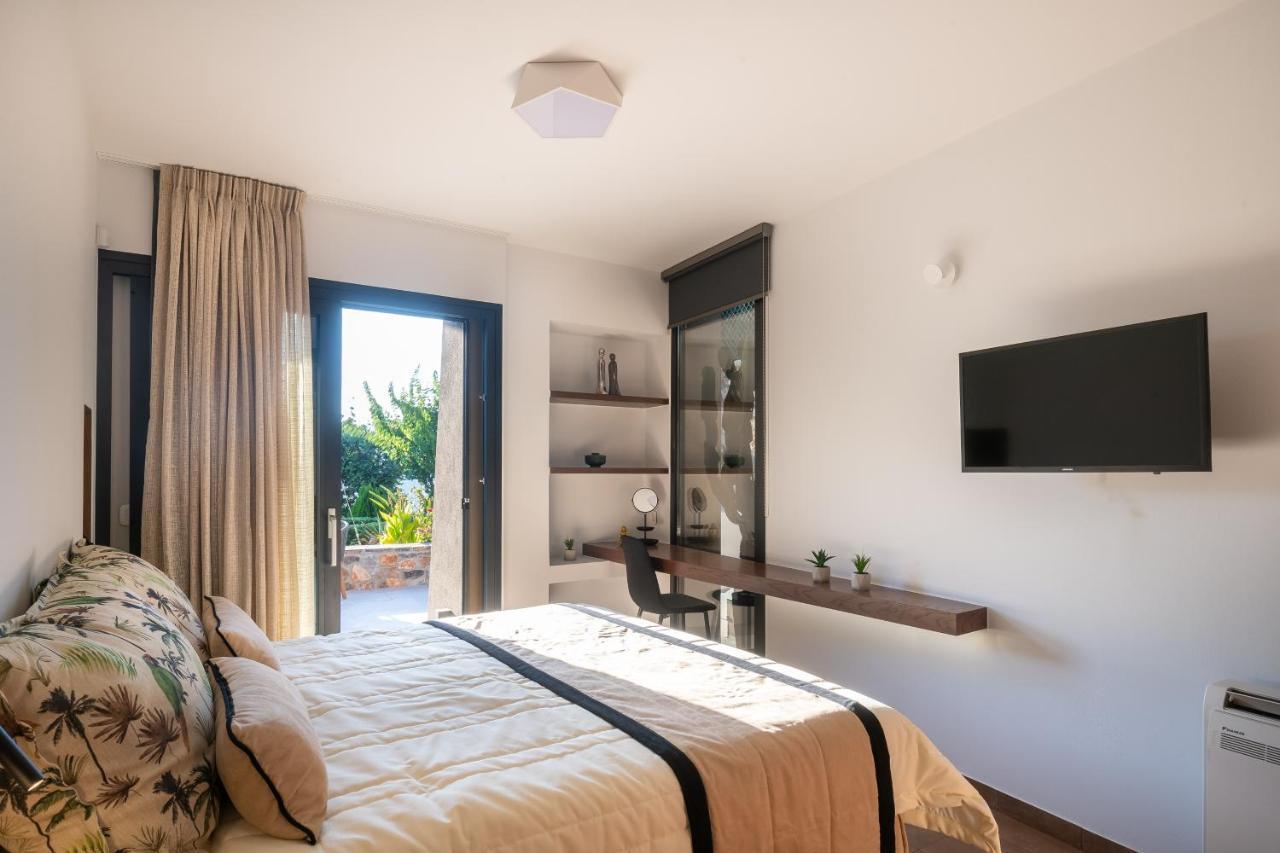 Lithari Luxury Villa With Private Pool, Your Perfect Retreat, Crete Ágios Nikólaos Exterior foto