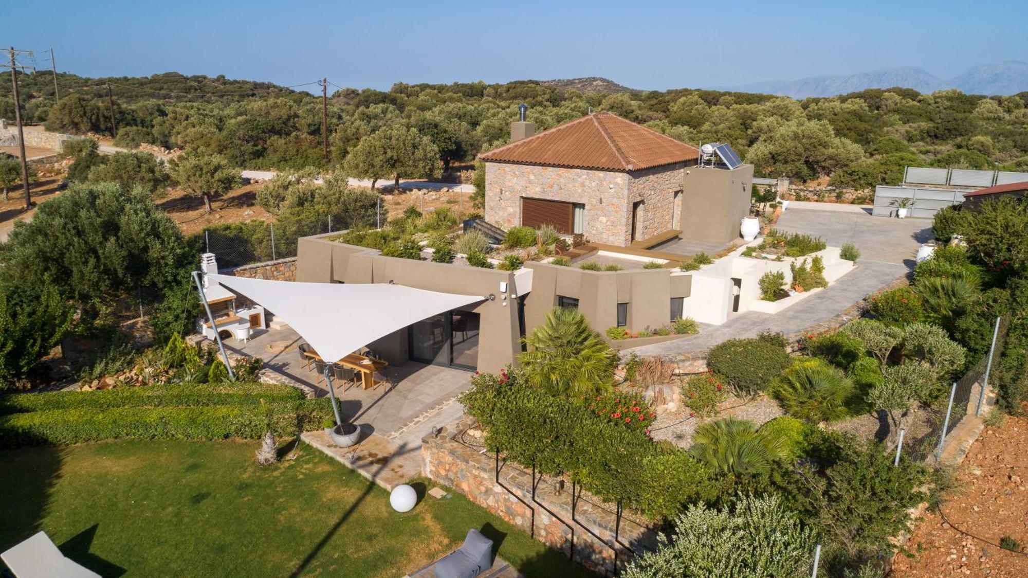 Lithari Luxury Villa With Private Pool, Your Perfect Retreat, Crete Ágios Nikólaos Exterior foto