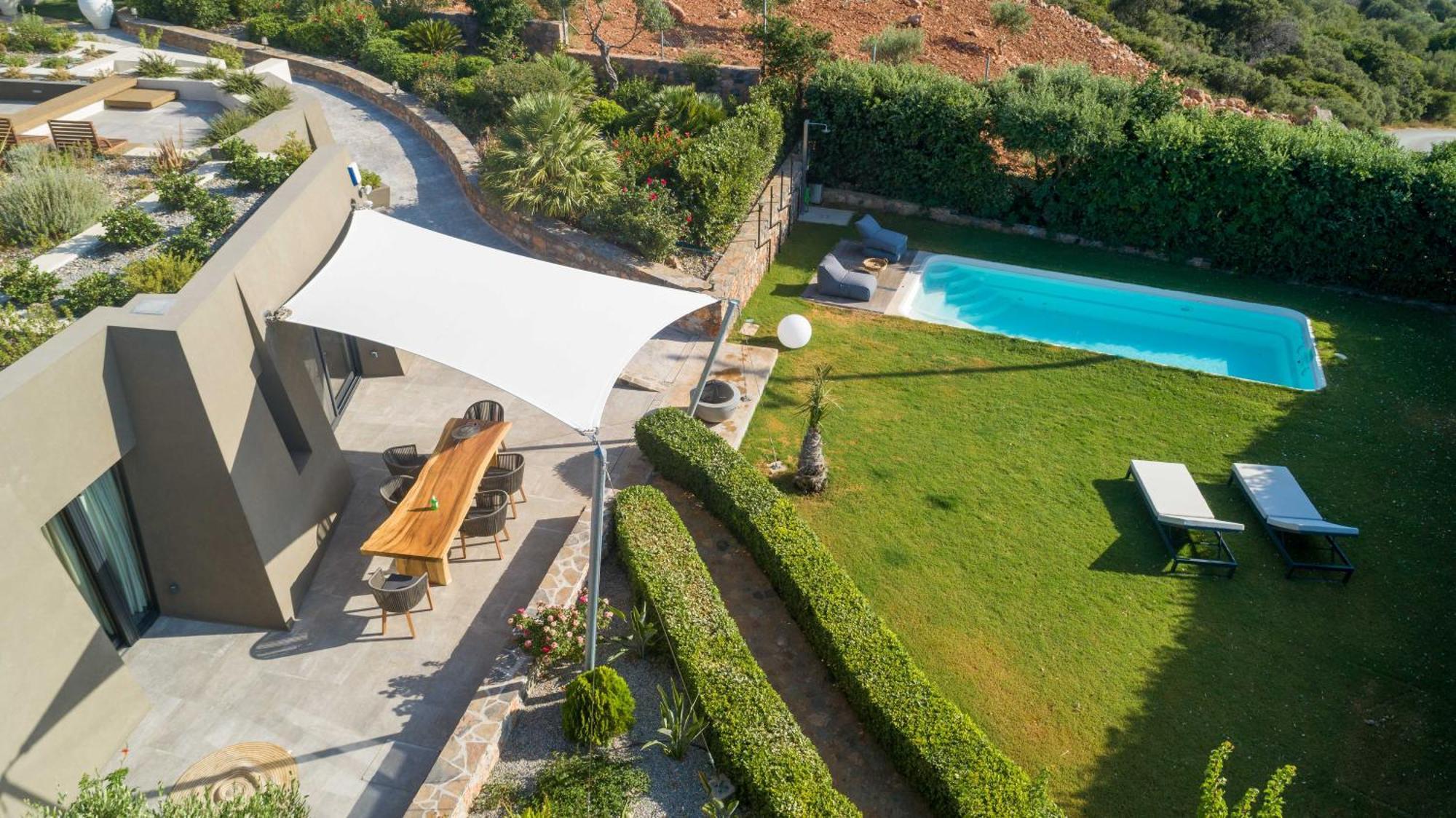 Lithari Luxury Villa With Private Pool, Your Perfect Retreat, Crete Ágios Nikólaos Exterior foto